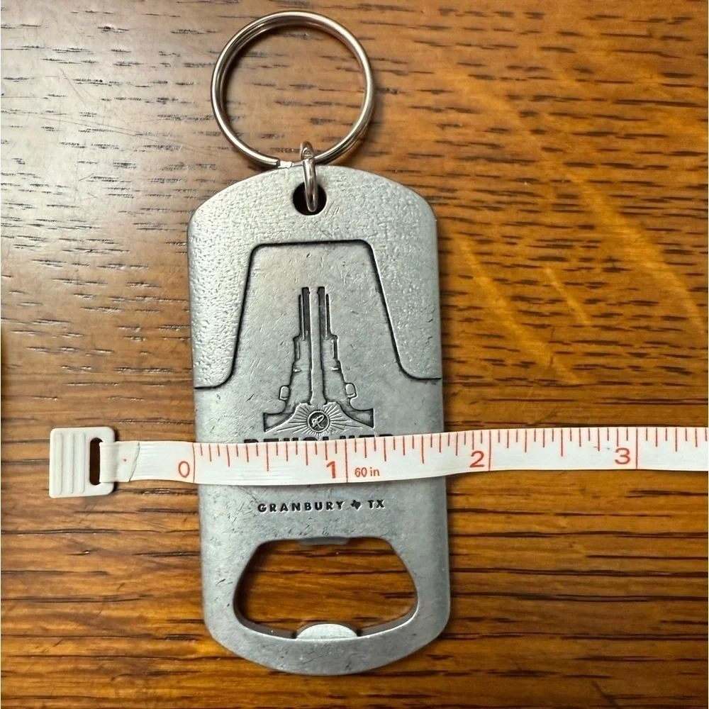 Revolver Brewing Bottle Opener Keychain